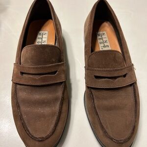 Nine West Women's Brown Suede Loafers